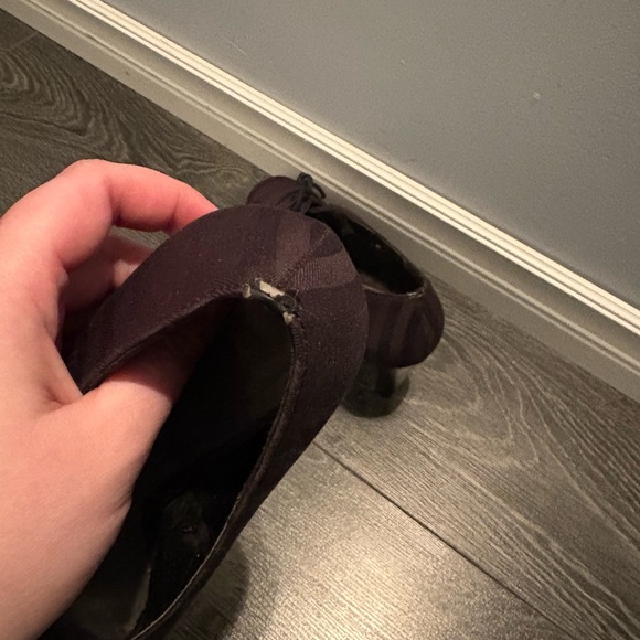 Ann Marino Black High Heals 9M - Picture 7 of 8